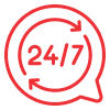 24/7 Support